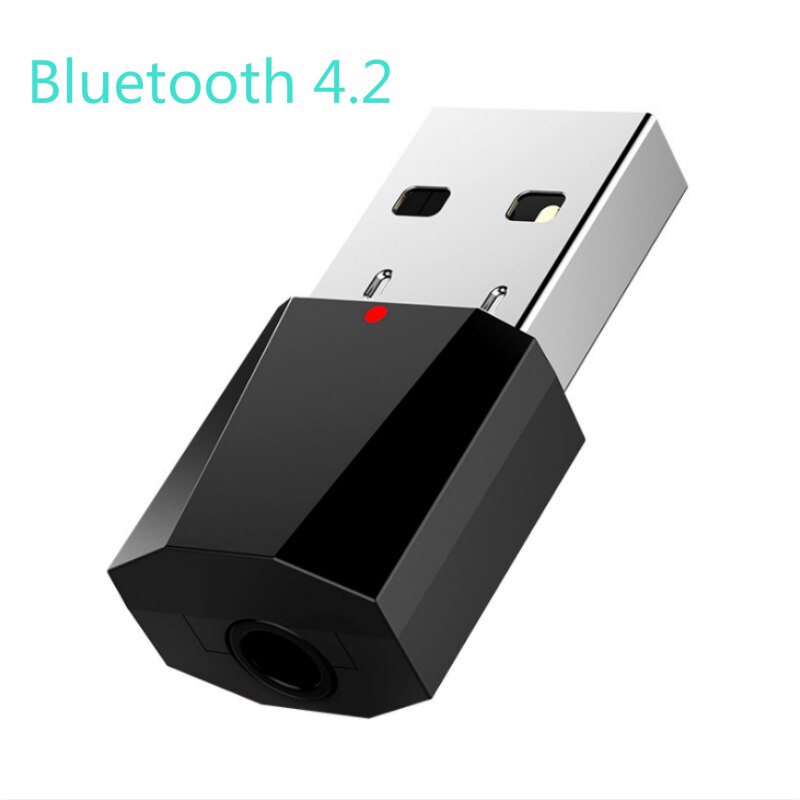 USB Draadloze Bluetooth4.2 3.5mm Audio Stereo Receiver voor Car AUX Speaker Hoofdtelefoon