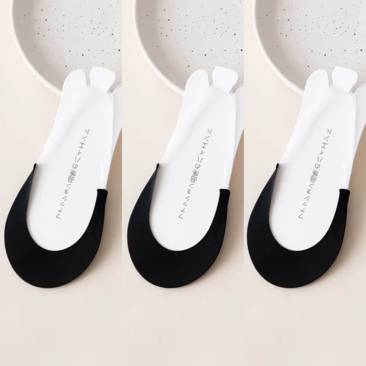 3 pares de calcetines invisibles de barco para mujer, calcetines antideslizantes de silicona de verano para zapatos de tacón alto, tirantes finos de media palma de seda helada,: Gris oscuro