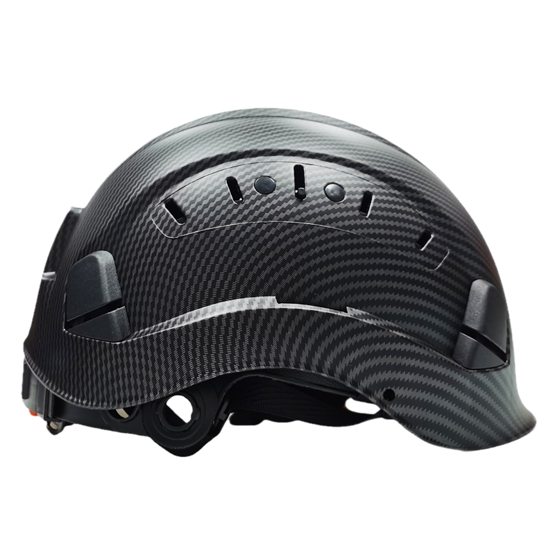 CE Carbon Fiber Safety Helmet for Engineer Construction Industrial Protective Working Rescue Bicycle Motorcycle Helmets Hard Cap