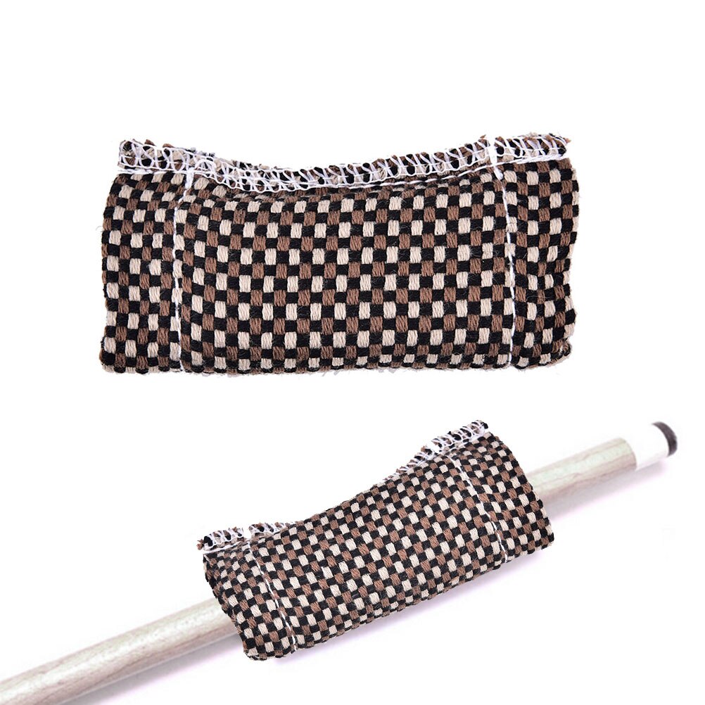 1Pc Snooker Billiard Pool Table Cue Stick Care Shaft Slicker Clean Cloth Cleaner 10*5cm: Default Title