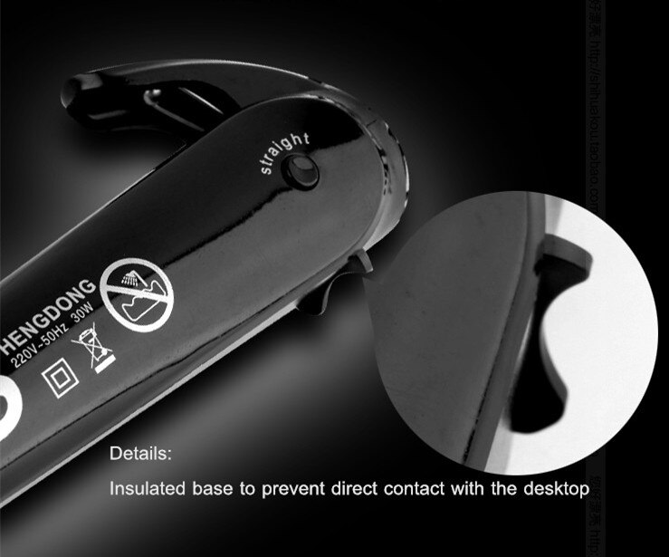 3 in 1 Styling Tool hair curler Multi Straightener Hair Curling Iron Brish Hair Styler Wavy Roller magic curler