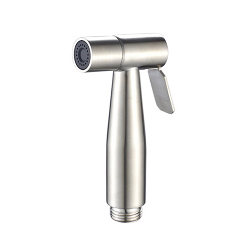 PULVERIZADOR DE inodoro de bidé de mano, urinario de baño de acero inoxidable juego de pulverizador para el bidé, higiene, pañal de tela para bebé, rociador: Style 01