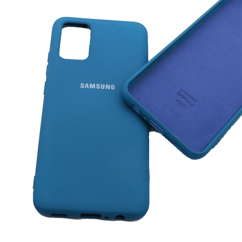 A02s etui Samsung Galaxy A02S SM-A025F A 02S jedwabisty silikonowy pokrowiec wysokiej jakości miękki w dotyku tył ochronny