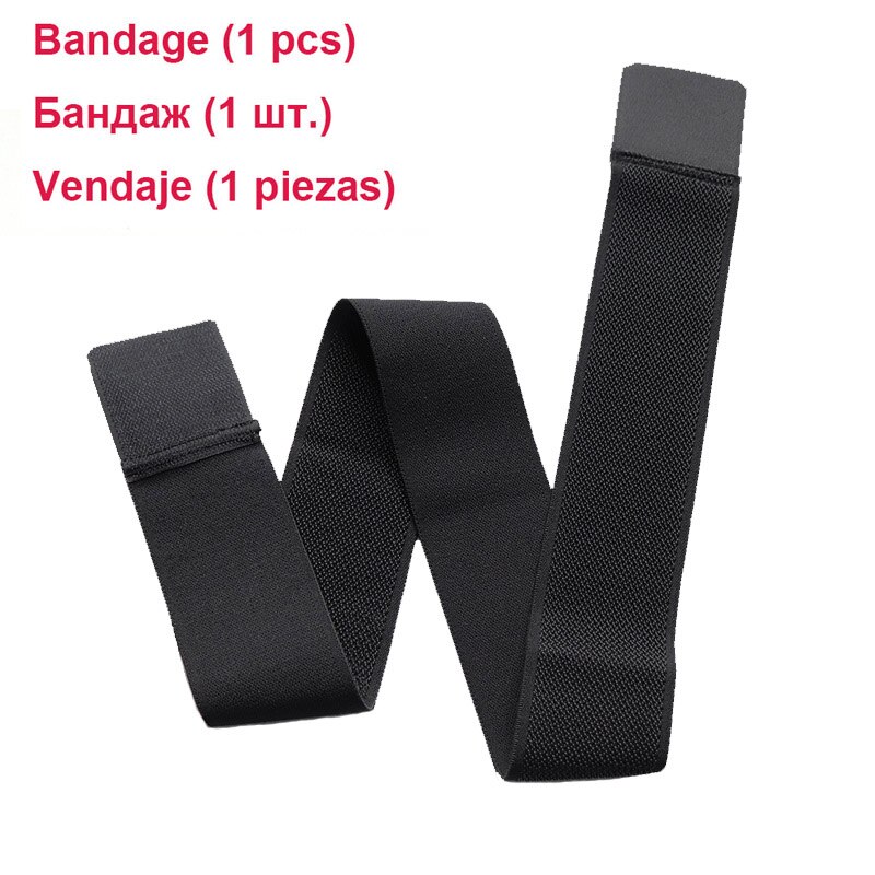70Cm Sport Pressurizable Bandage Hansaplast Elastische Wrap Tape Zelfklevend Voor Knie Enkel Palm Pols Elleboog Taille: Black