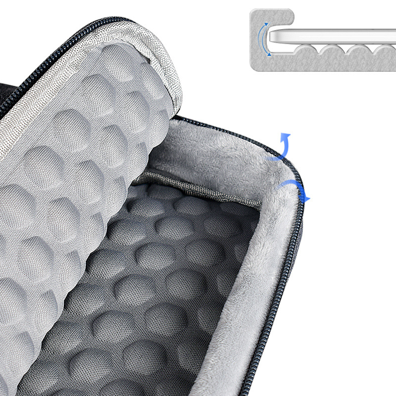 13.3 14.1 15.6 pouces housse pour ordinateur portable sac à main multi-fonctionnel housse pour ordinateur portable sac de transport pour Macbook Samsung Dell HP