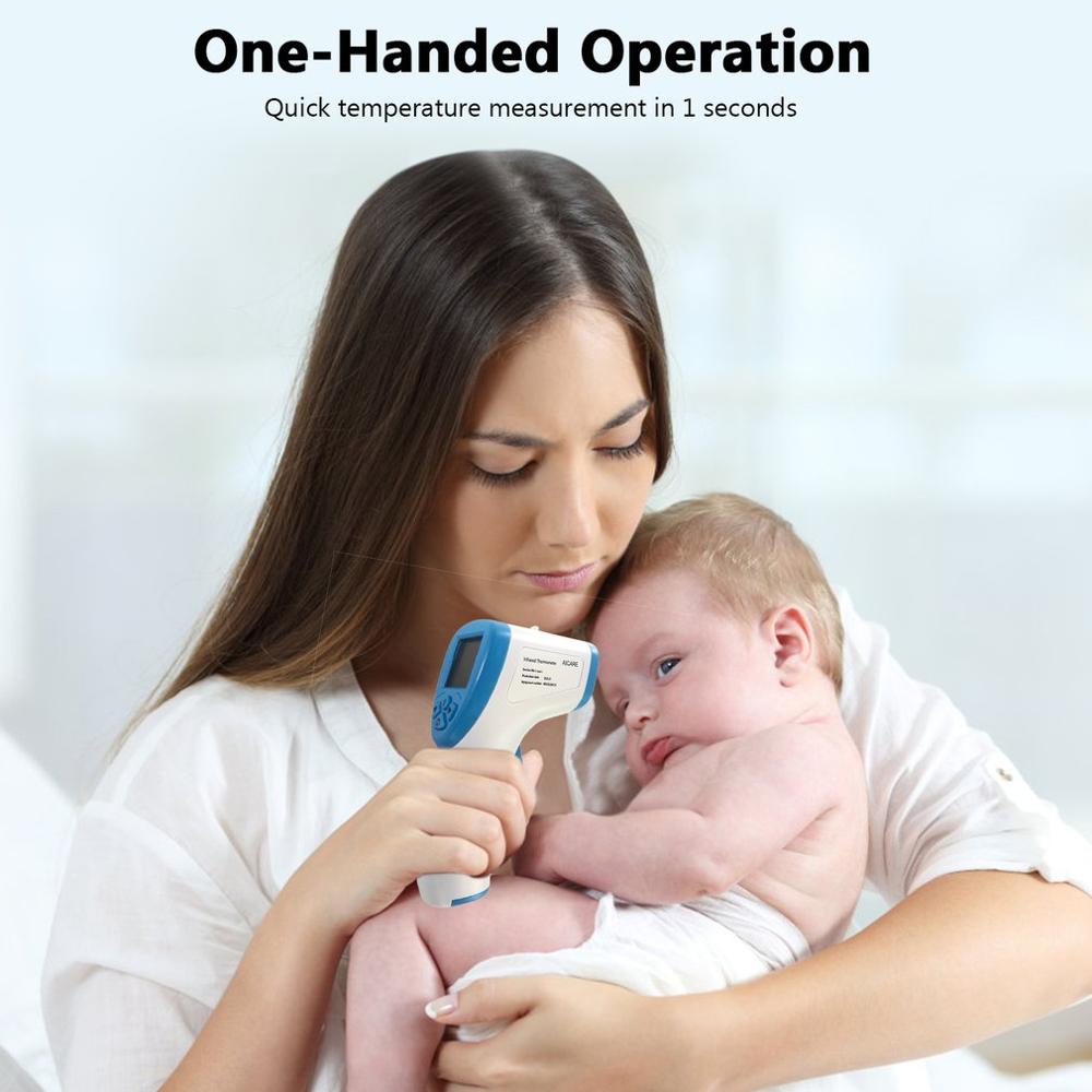 Handheld Portable Non-Contact Infrared Thermometer High Precision Thermometer Industrial Temperature Meter Tool