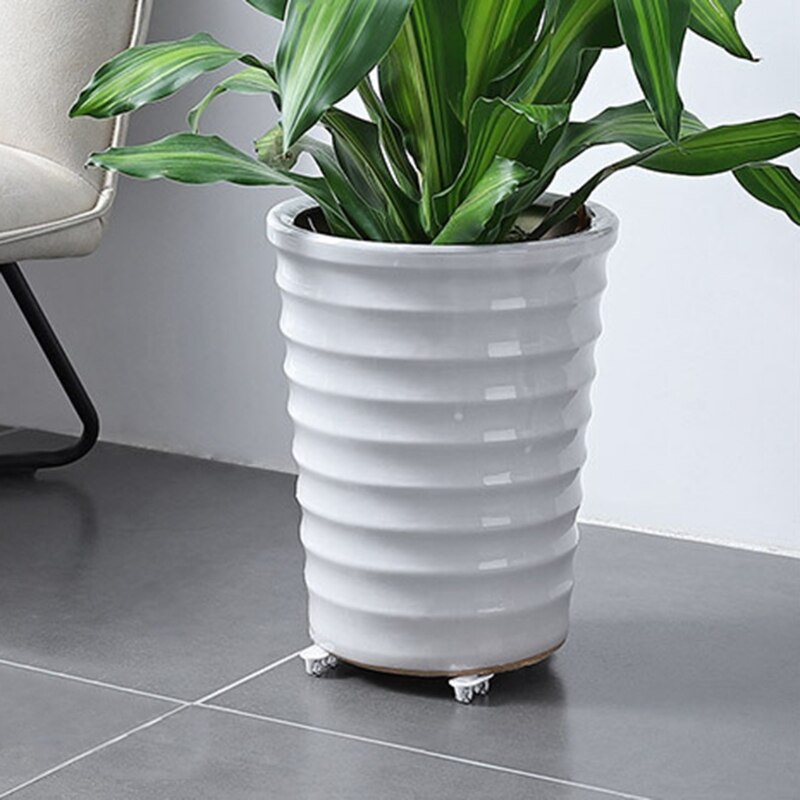 Zelfklevende katrol opbergdoos wieltjes prullenbak zelfklevend meubelwieltje thuis stil geen krassen 4 stuks