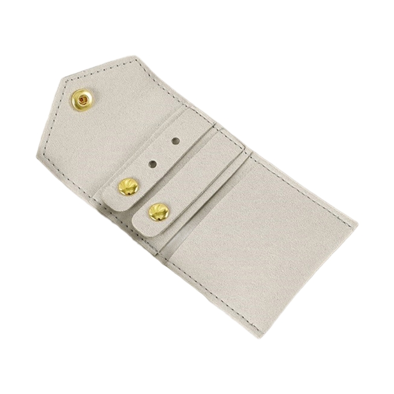 Opbergdoos voor het organiseren uw sieraden Lichtgewicht en handige verpakkingstas: GRIJS