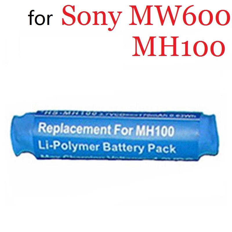 Battery for Sony MW600 MH100 Headset Earphone Li-Polymer Polymer Rechargeable Accumulator Replacement 3.7V GP0836L17