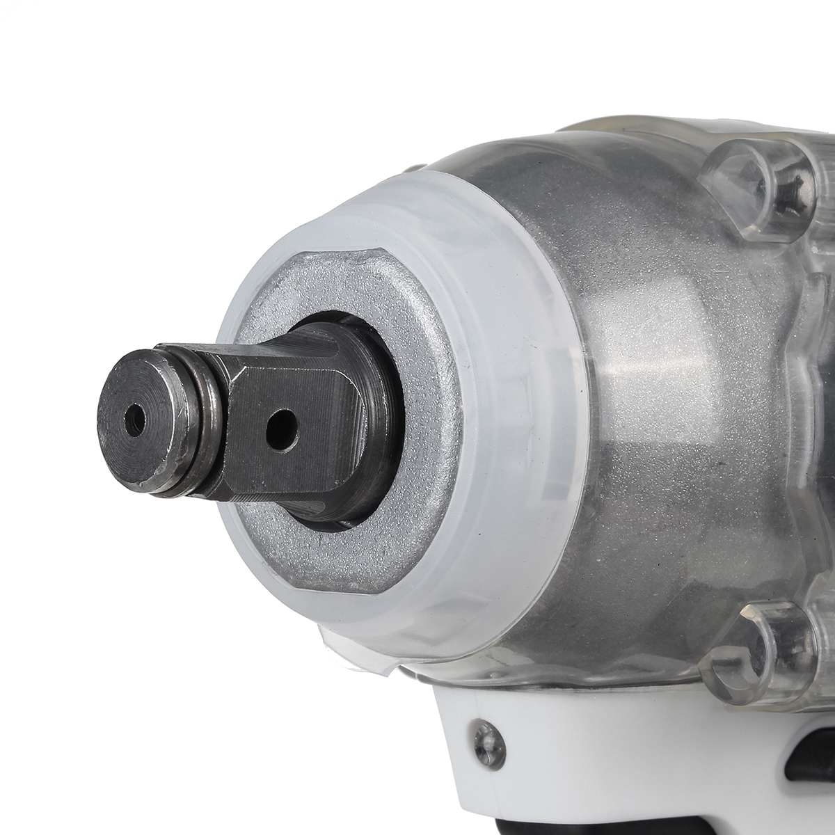 Drillpro Brushless Cordless Electric Impact Wrench Impact Drill 1/2" Rechargeable Wrench Power Tools with 18V Makita Battery