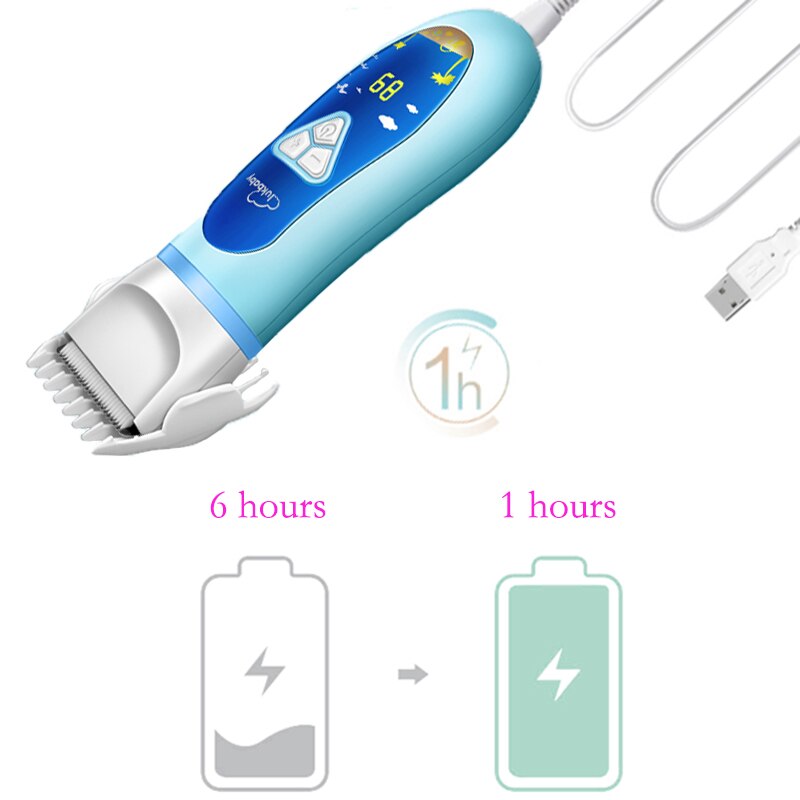 LUKBABY 4 IN 1 Multifunction Baby Hair Clipper Men Waterproof Hair Trimmer Women Body Hair Removal YD-0830