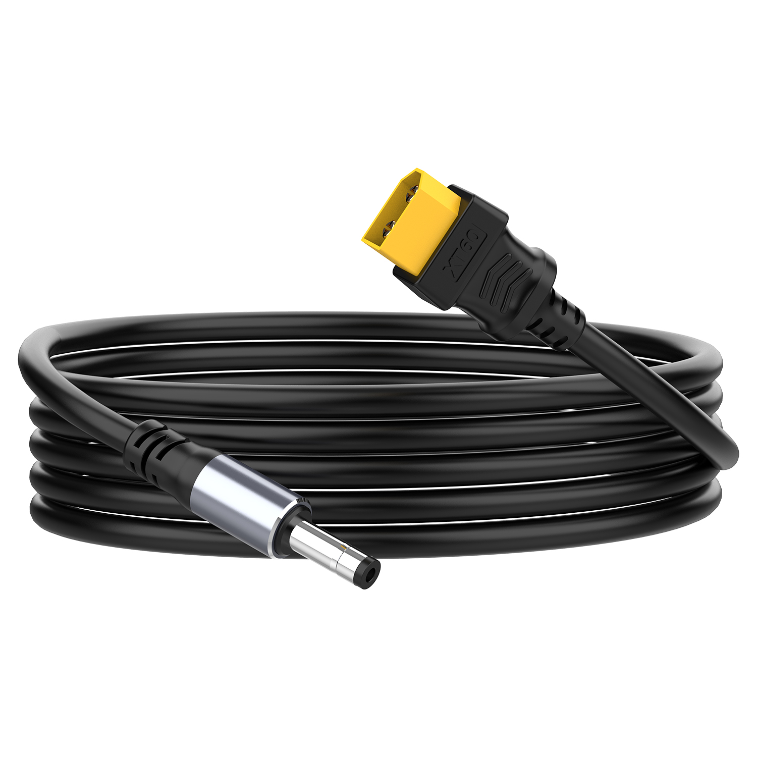 16AWG XT60 vrouwelijk naar DC5521 mannelijk voedingskabeladapter voor zonne-energiecentrale en laptops