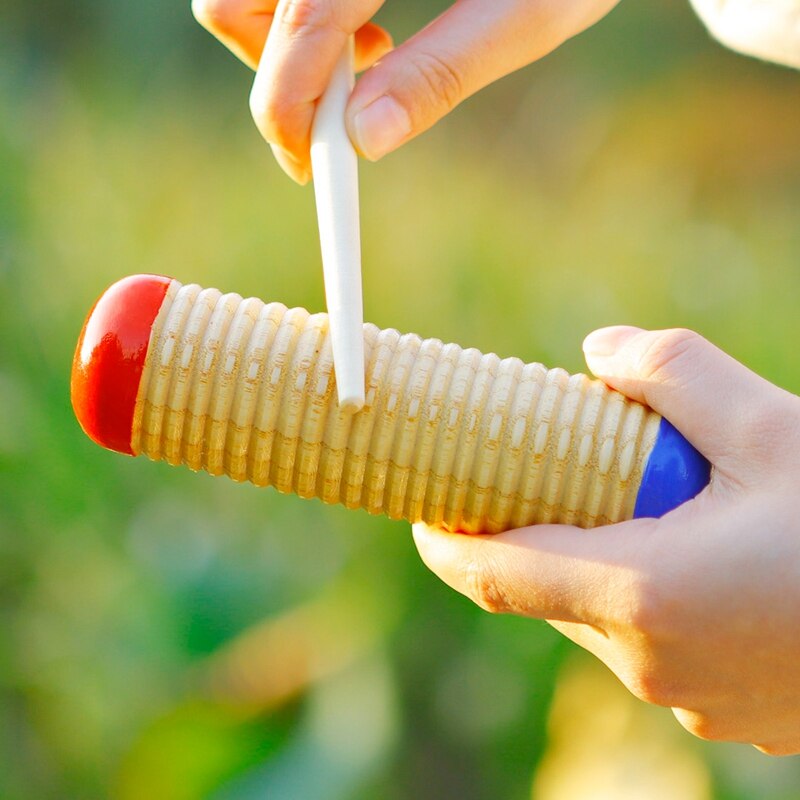 Strumenti Orff tamburo di sabbia strumento musicale strumento musicale con raschietto