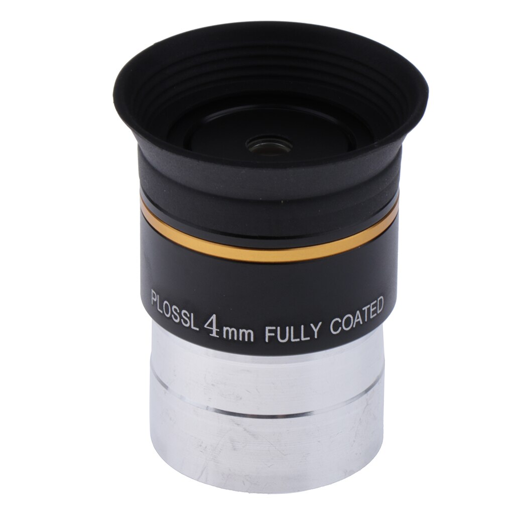 1.25inch Plossl 4mm Optical Glass Lens Astronomical Telescope Eyepiece