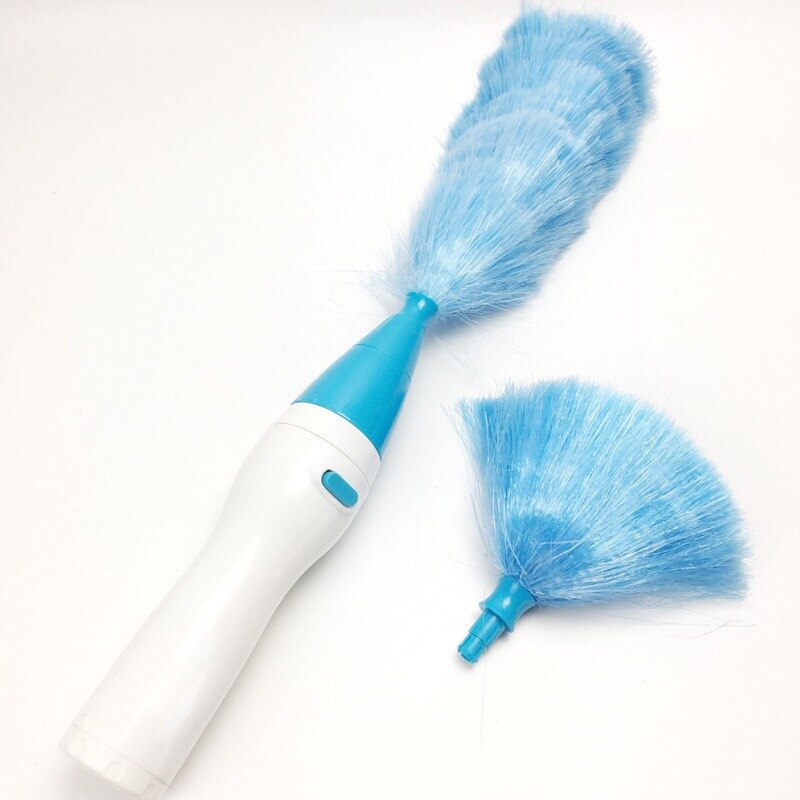 Adjustable Electric Feather Duster Dirt Dust Brush Vacuum Cleaner Blinds Furniture Window Bookshelf Cleaning Tool Brush MJ812