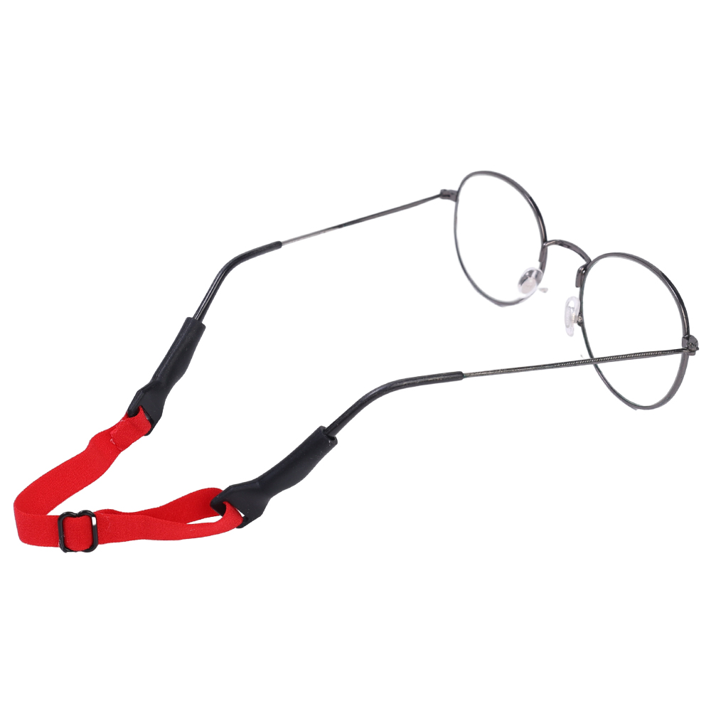 1/4PCs Sports Glasses Rope Adults Adjustable Silicone Eyewear Rope Strap Neck Cord Holder Safety Band Strap Glasses Ropes Chains