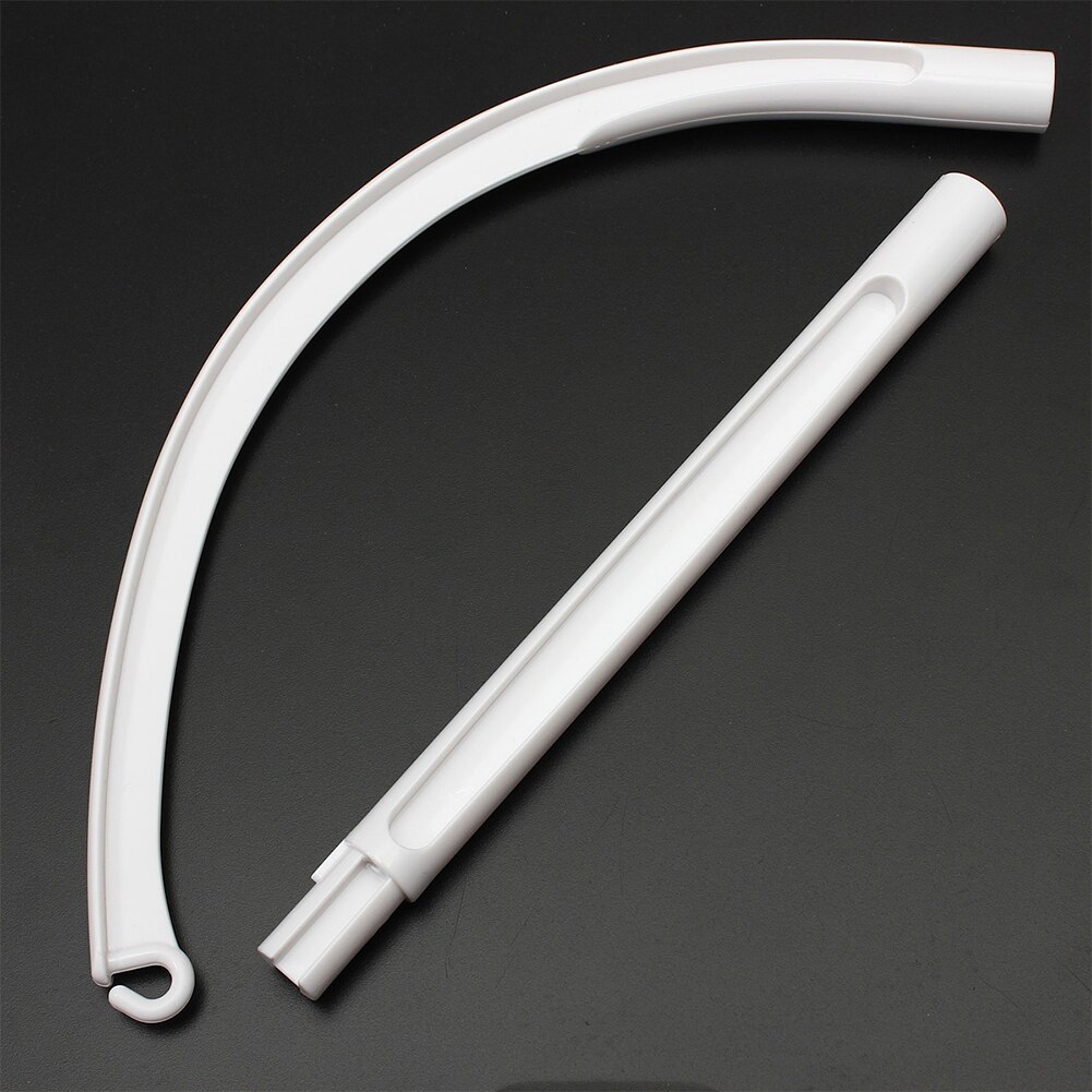 Baby Crib Bell Pure White Bracket Set Baby Crib Mobile Bed Bell Toy Holder Arm Bracket