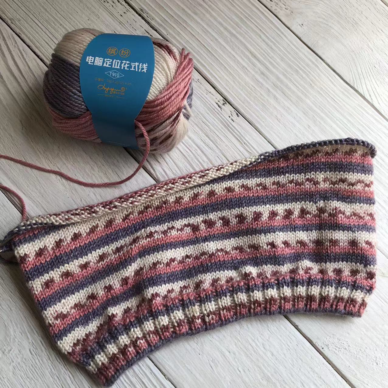 Hilo de lana de fantasía para niños, 35% lana y 65% acrílico, hilo medio grueso, tejido a mano, suave, esponjoso, mezclado, 50g: green