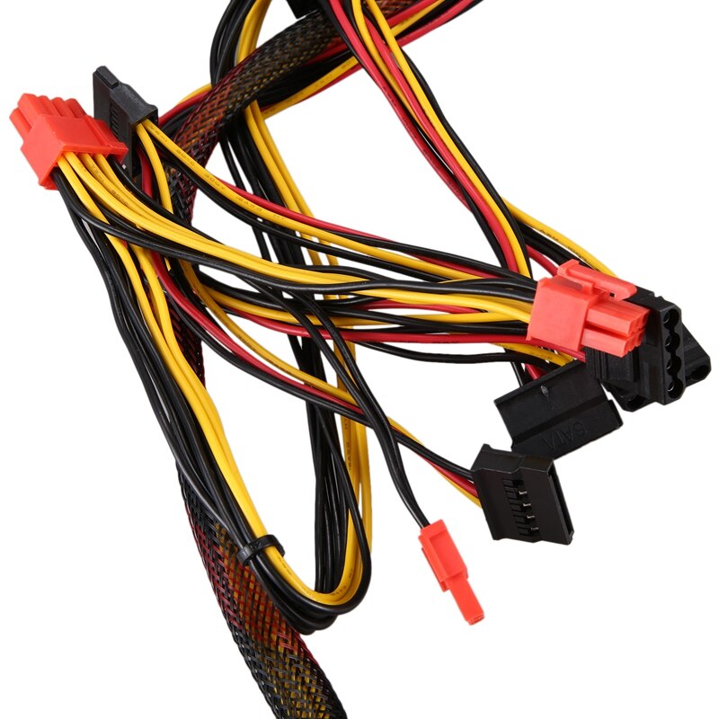 500w stille atx 12v- 4/8- pc-voeding met ventilator, modulaire sli-verlichte ventilator voor high-end computerconfiguratie pc