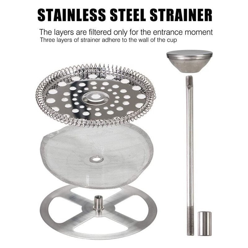 Titanium Cup 750Ml Camping Coffee Mug French Press Pot Camp Cooking Pot For Outdoor Camping Hiking Picnic Travel