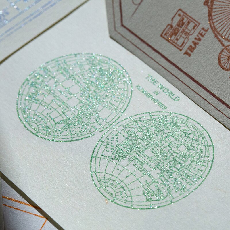 COO NOTE ink pad oil planner scrapbooking silicone stamp DIY diary greeting card Wood Paper Craft