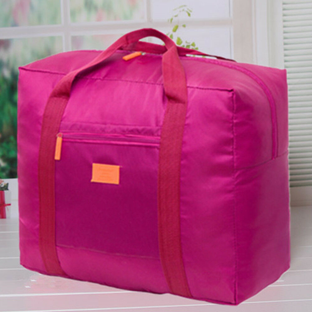 Grote maat Opvouwbare Reizen Opslag Bagage handbagage Organiseren Waterdichte Reistas Duffle: Wine Red