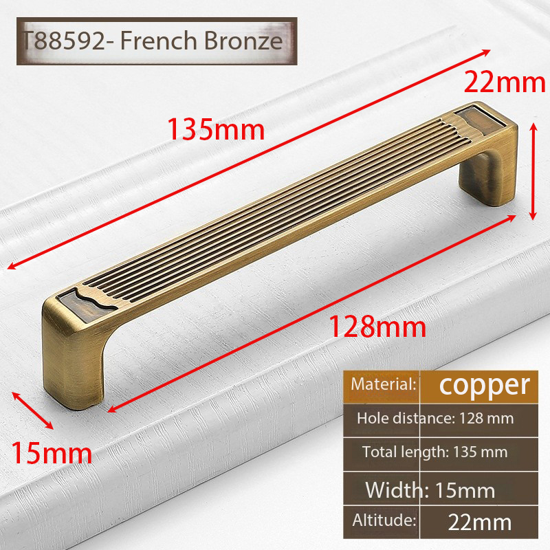 Manija de puerta de gabinete de latón vintage, manija de armario minimalista moderna, zapatero, cajón, manijas pequeñas para muebles: Rosa