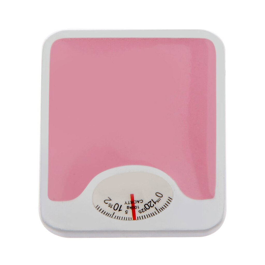 1:12 poppenhuis miniatuur roze weegschaal badkamer accessoires voor thuis