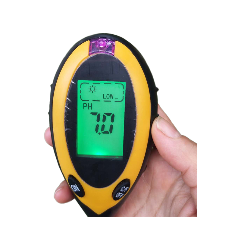 Probador de nutrientes del suelo medidor de PH del suelo medidor de humedad medidor de intensidad de la luz del sol Medición de la acidez del suelo agrícola