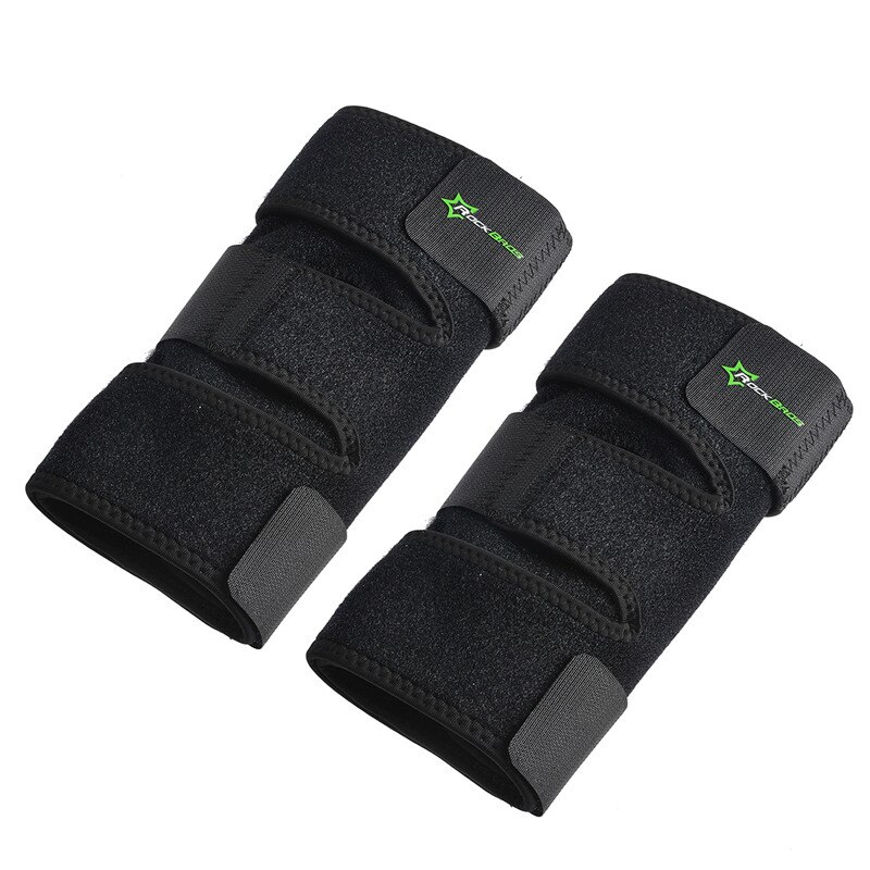ROCKBROS-rodilleras elásticas ajustables, profesionales para correr, soporte deportivo para rodilla, de seguridad, para ciclismo, baloncesto y voleibol: 2 Pic / M