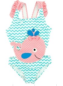 1-6y søde babypiger guldfisk tegneserie badetøj børn bikini badedragt strandtøj lille barn spædbarn badedragt: 1t