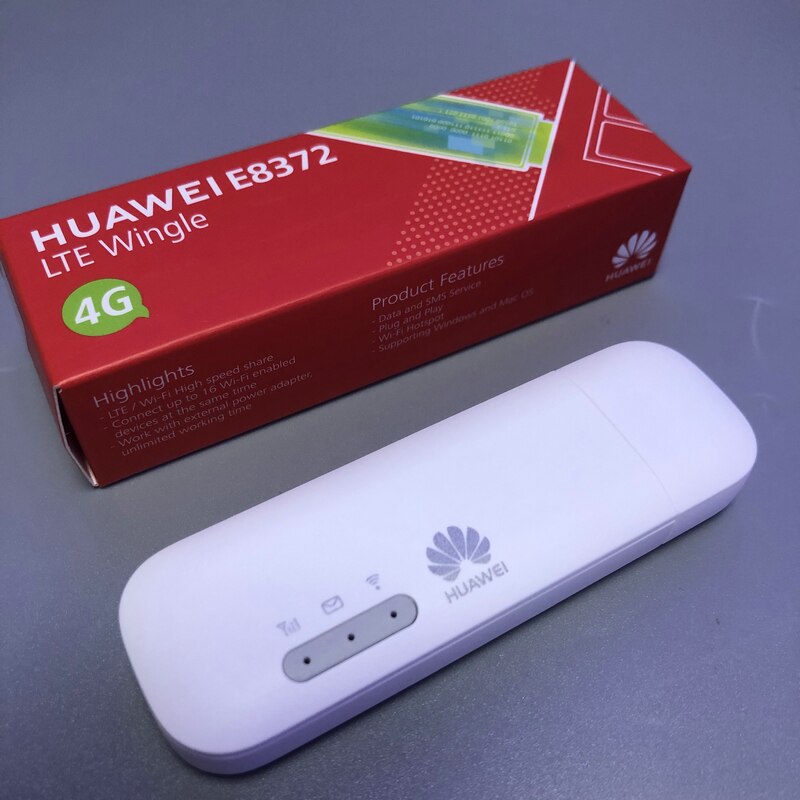 Unlock Huawei E8372h-320 4G USB WiFi Dongle E8372