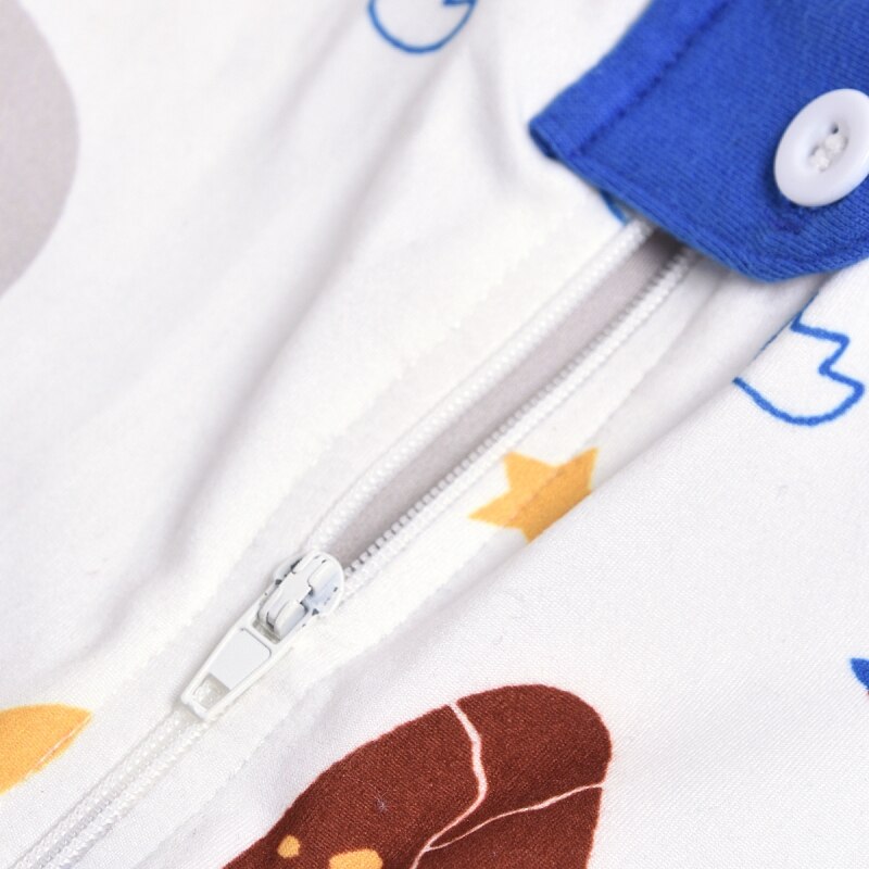 Autumn Spring Baby Girls Boys Jumpsuit Newborn Infant One-pieces Cartoon Printed Kids Baby Winter Jumpsuit Outfit 0-12M