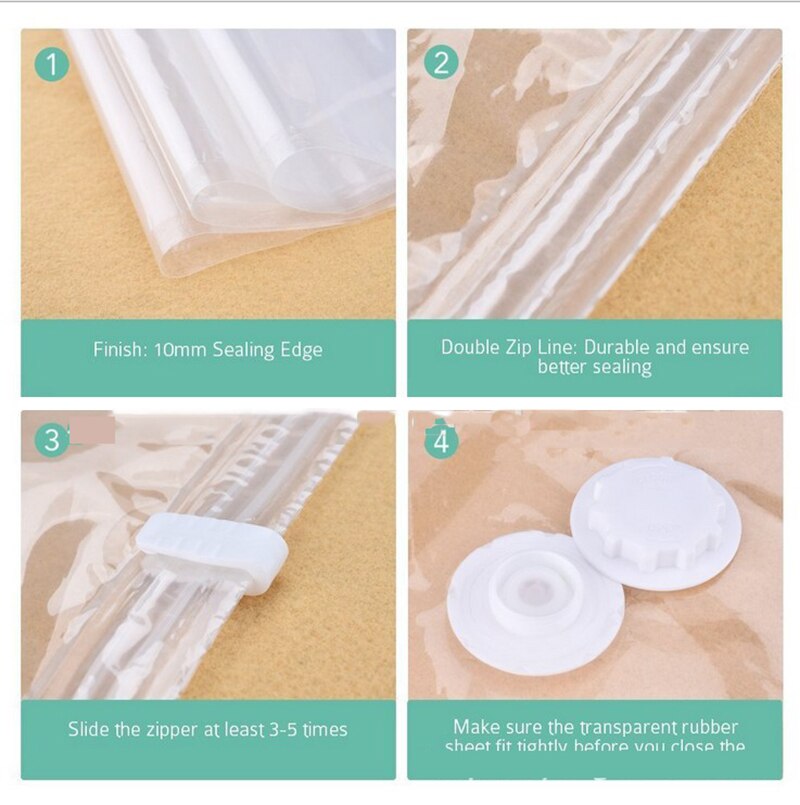 Space Saver Vacuum Bag Storage Bag Home Organizer Grandado