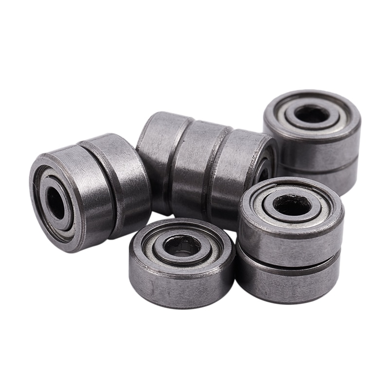 10 pezzi in Miniatura Radiali A Sfere 623ZZ 3x10x4mm per RC auto Practico