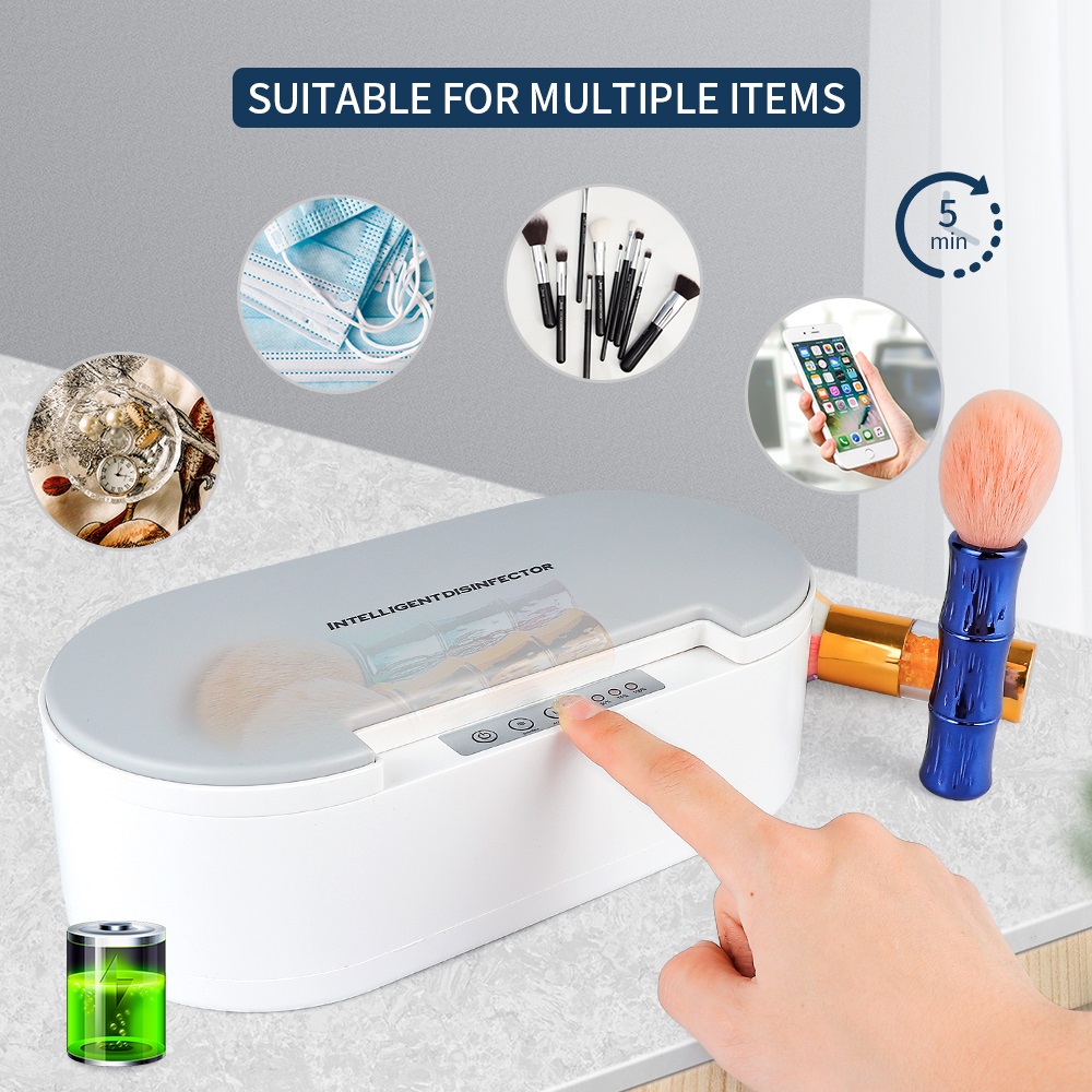 Multifunctionele sterilisator Aromatherapie UV-licht Desinfectiedoos Aromatherapie Ontgeuren Sterilisator voor sieraden Bril Telefoon
