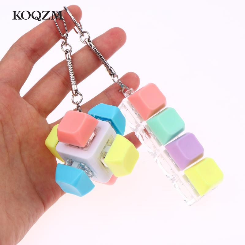 {kein Licht}9 Tasten Tastatur Tastenkappen zappeln Spielzeug Party betonen Linderung Diy Tastenkappen Spielzeug Tastaturkappe Fingerknopf zappeln Finger Keycap