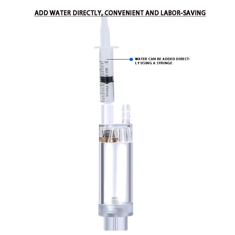 Aquarium CO2 Bubble Counter Watergevulde verzegelde bubble recorder Aquarium CO2-generator Accessoires voor drukreduceerklep