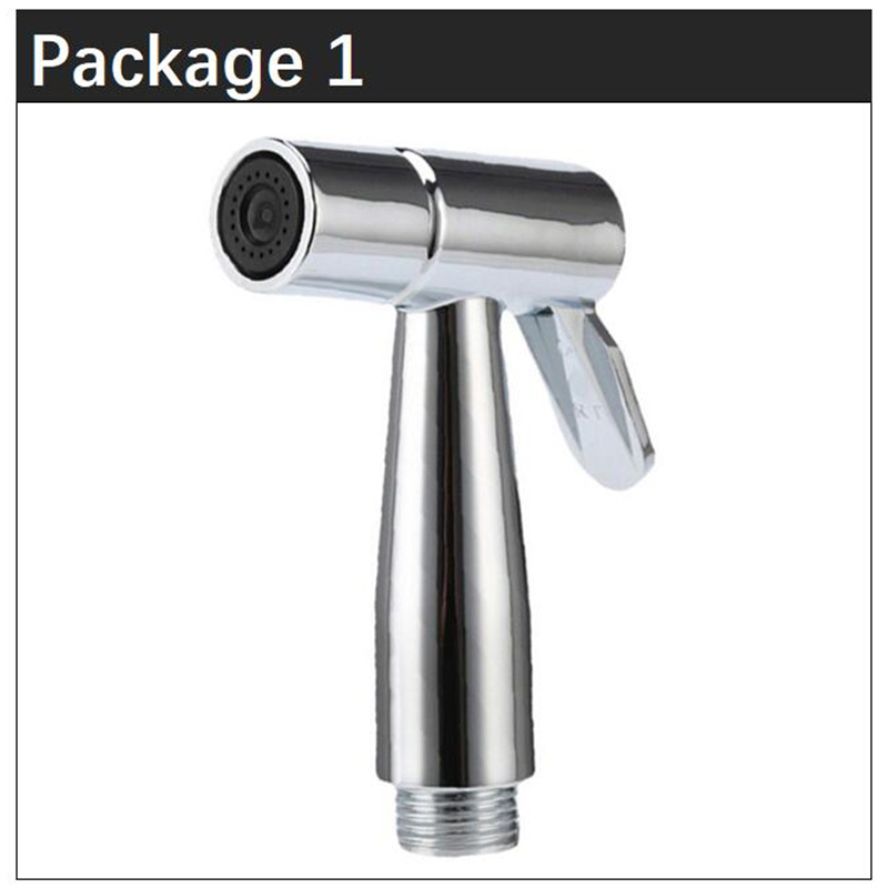 Handdouche Bidet Zelfreinigend - Hoge Druk ABS Plastic - Wandmontage WC Badkamer Accessoire: Wit