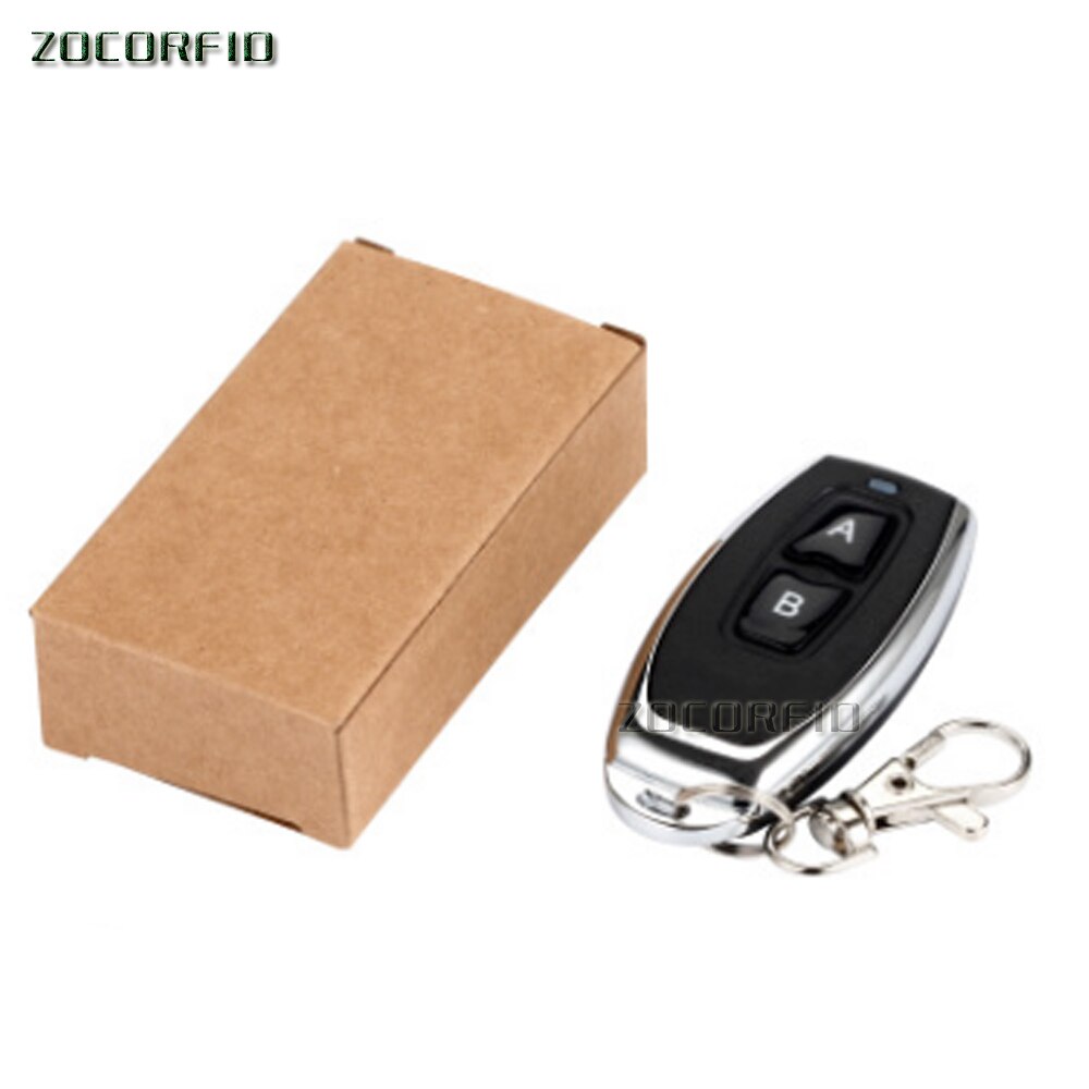 433 Mhz Draadloze Universele Afstandsbediening Schakelaar Ac 110V 220V 2CH Rf Relais Ontvanger En Zender Voor Garage en Gate Control