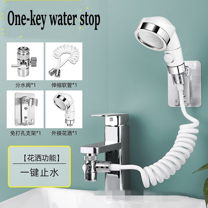 Hoge Druk Waterbesparende Wassen Haar Handheld Was... - Vicedeal