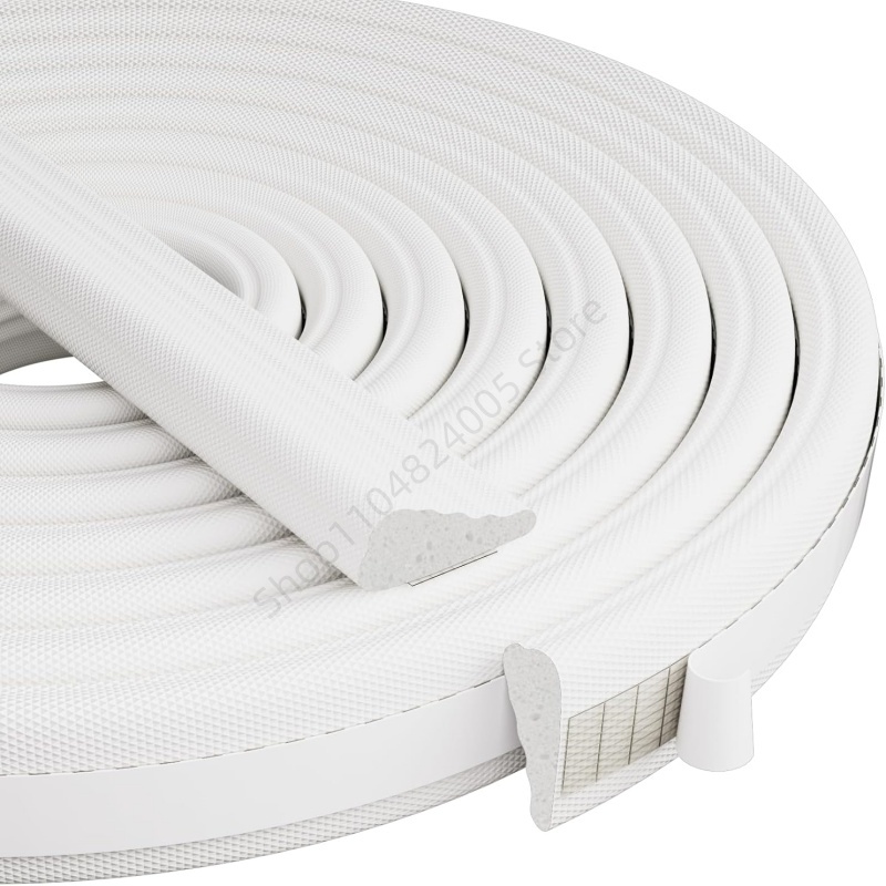 5M Door and Window Seals High Density PU Wedge Weather Stripping Seal Strip Doors Gap Filler Noise Blocker Foam Tape Sealing: Translucent