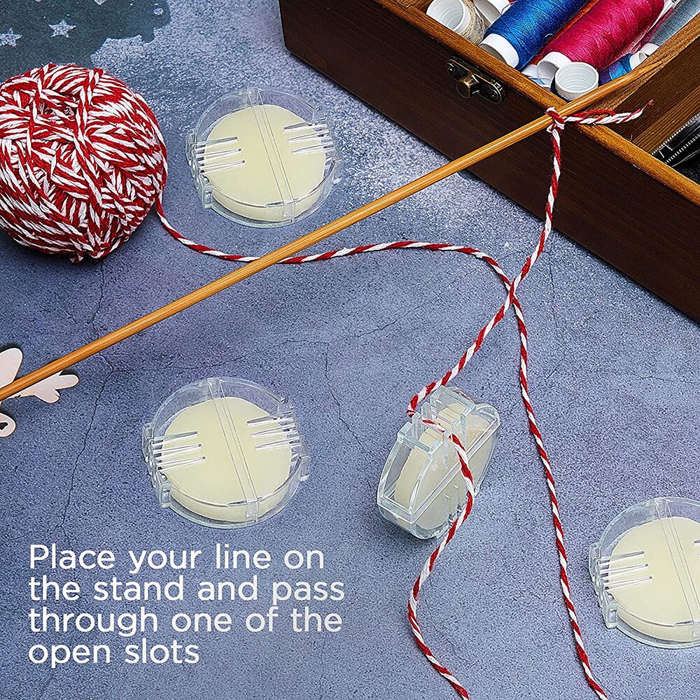 2/1Pcs Thread Wax Knitting Thread Conditioner Beeswax for Sewing Thread Beeswax Quilting Sewing Strengthening Line Bees Wax Tool