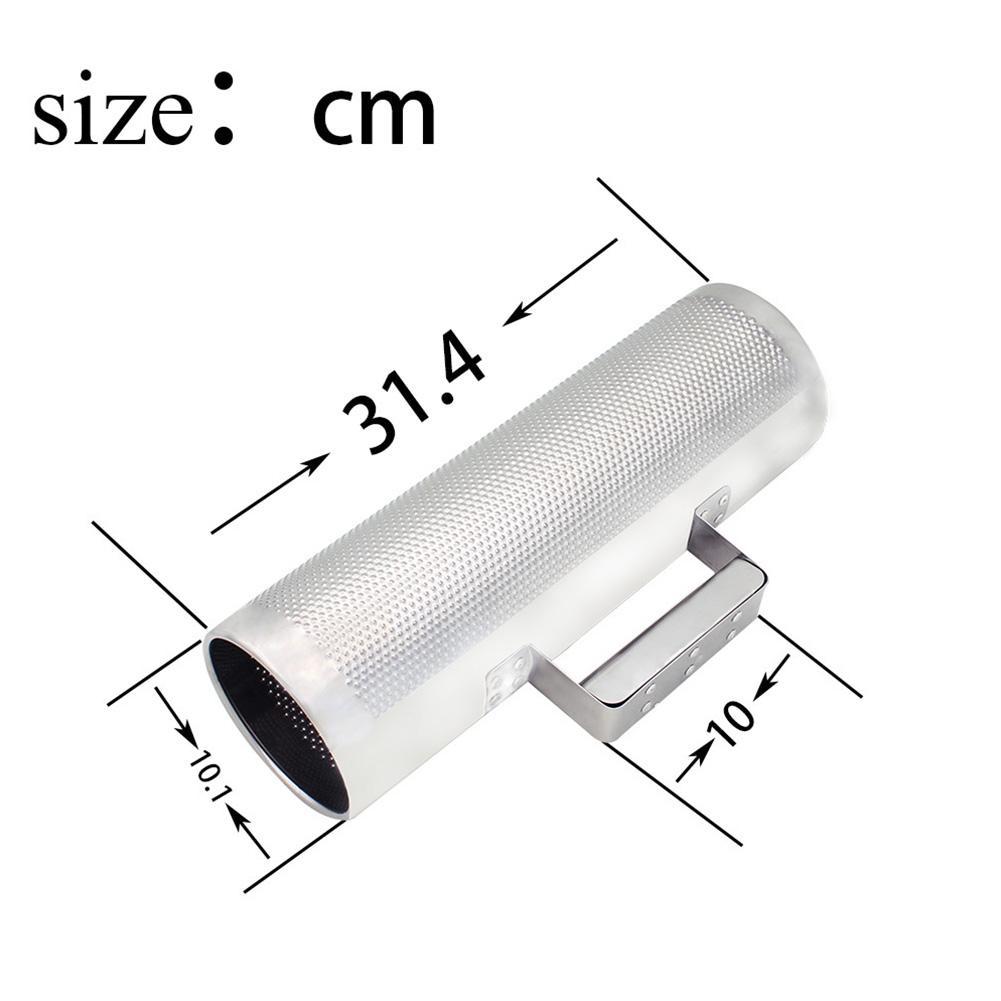 Guiro professionale in acciaio inossidabile con raschietto strumento musicale a percussione professionale Merengue latino