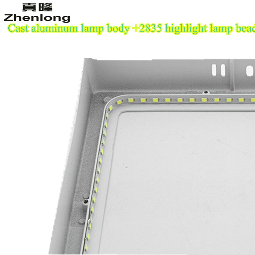 6 W/12 W/18 W/24 W Vierkante Led-paneel Licht Opbouw Led plafond Downlight AC85-265V Geen snijden LED Plafondlamp + LED Driver