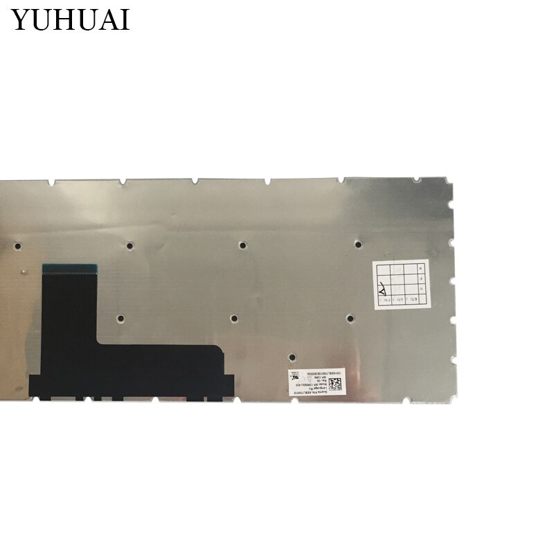 Nowa rosyjska klawiatura robić laptopa Toshiba satelita L50-B L55-B L55DT-B S50-B S55-B czarna/biała klawiatura RU