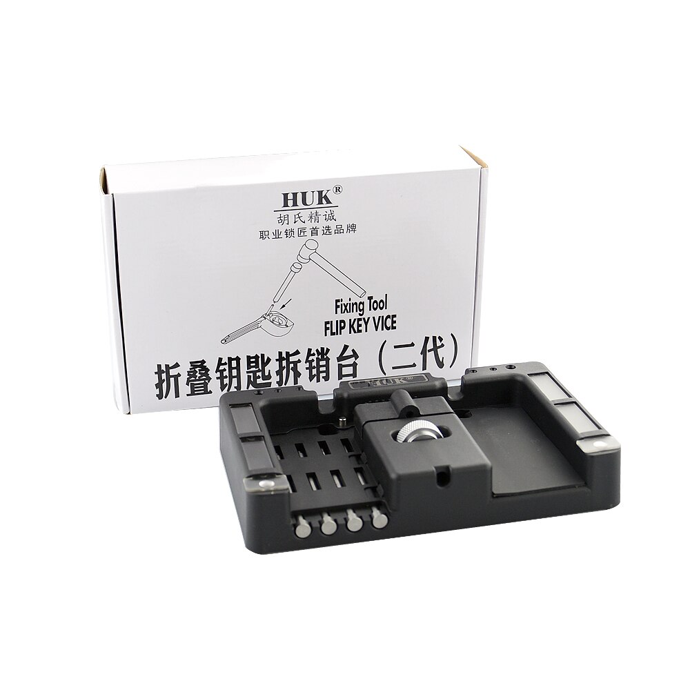 Original HUK Key Fixing Tool Flip Key Vice Of Flip-key Pin Remover for Locksmith Tool With Four Pins