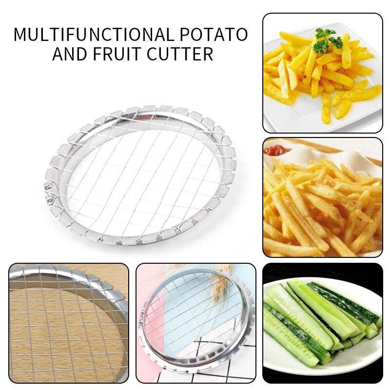 Acier inoxydable oeuf trancheuse Cutter coupe oeuf dispositif grille pour légumes salades pomme de terre champignon outils Chopper pour cuisine Chopper