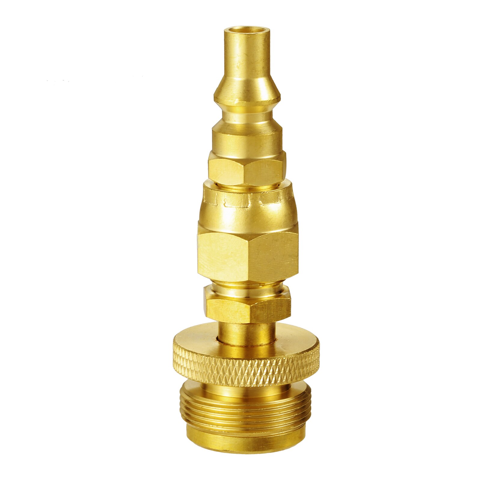 dophee 1lb Propane Disposal Adapter Fitting with 1/4" Quick Connect Disconnect Adaptor for Portable Camper Grill Stove for RV