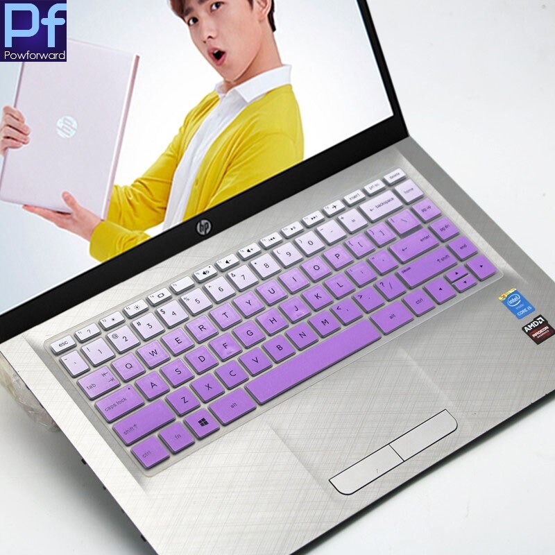 14 cal osłona na klawiaturę laptopa Protector dla HP Pavilion 14-bf148tx 14-bf140tx 14-bf104tx 14-bf103tx 14-bf102tx 14-bf100tx: fadepurple